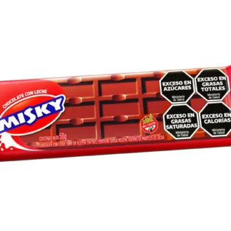 CHOC MISKY NEGRO 50G