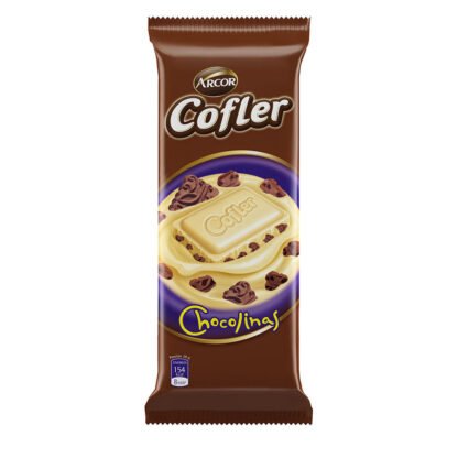 CHOCOLATE COFLER BLANCO/CHOC 55G