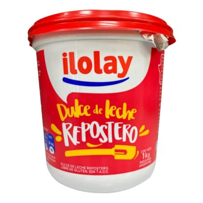 DULCE DE LECHE ILOLAY REPOSTERO 1KG