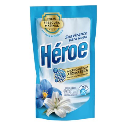 SUAVIZANTE HEROE FRESCURA MATINAL 900ML