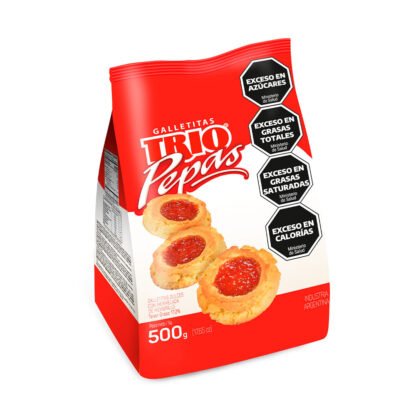 GALLETITAS DULCES TRIO PEPAS 500 GRS