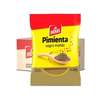 PIMIENTA NEGRA 25G INDIAS