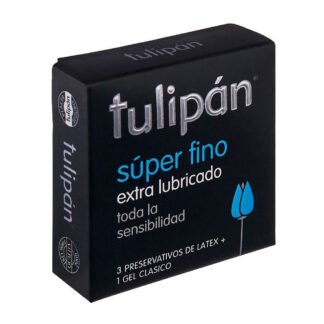 PRESERVATIVO TULIPAN SUPER FINO 3UN