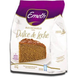 BIZCOCHUELO DULCE DE LECHE EMETH 450 GRS