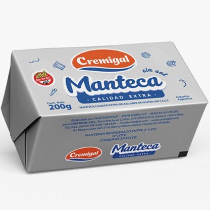 MANTECA CREMIGAL 200G