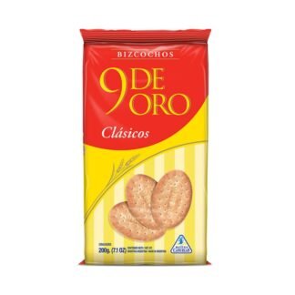 BIZCOCHOS 9 DE ORO CLASICO 200 GRS