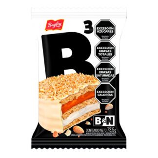 ALFAJOR BAGLEY 3.0 BLANCO 73,5 GRS