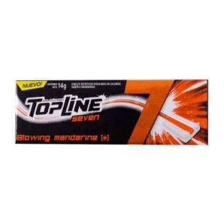 CHICLES TOPLINE MANDARINA 7 UN