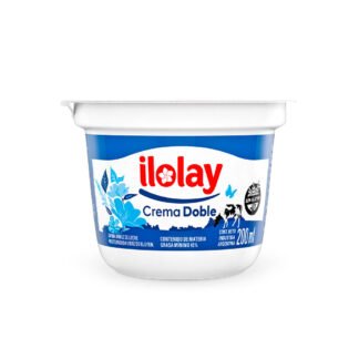 CREMA ILOLAY DOBLE PASTEURIZADA 200 CC