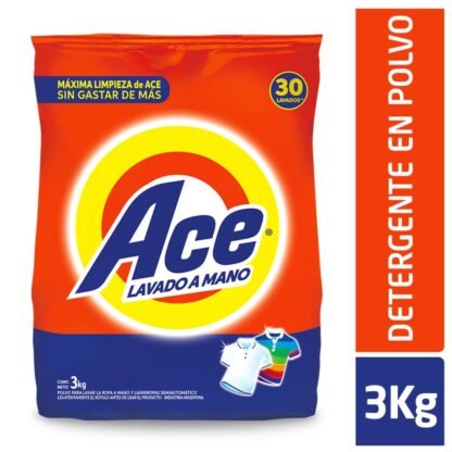 JABON EN POLVO LAV A MANO ACE 3KG
