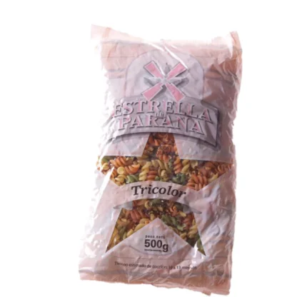FIDEO EST DEL PAR TRI COLOR 500G