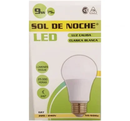 FOCO SOL D NOCHE 9W