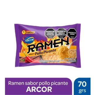 RAMEN SAB POLLO PIC 70G