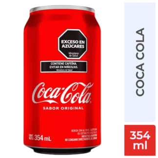 GASEOSA COCA COLA LATA 354 ML