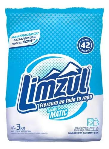 JAB E/POLVO LIMZUL 3KG MATIC