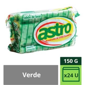 JABON ASTRO VERDE CON ENVOLTORIO X24