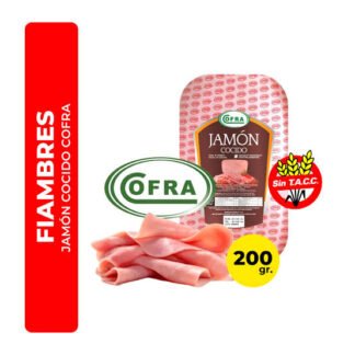 JAMON COCIDO FETEADO COFRA 200G