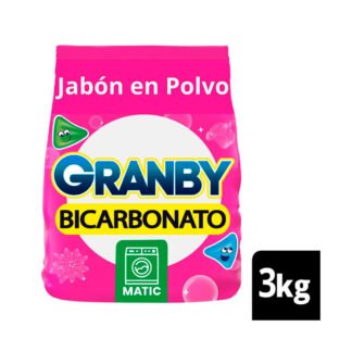 JABON EN PVO GRAMBY ROSAS MATIC 3KG