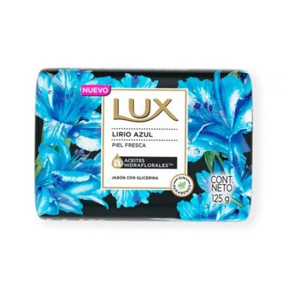 JABON DE TOCADOR LIRIO AZUL LUX 120 GRS