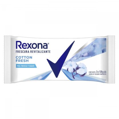 JABON REXONA X3 COTTON