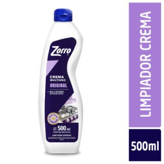 LIMPIADOR CREMOSO ORIGINAL ZORRO 500 CC