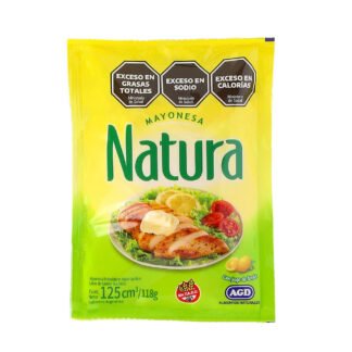 MAYONESA NATURA SACHET 125 CC