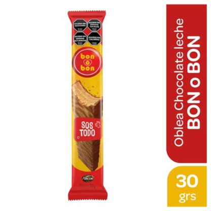 BON O BON OBLEA LECHE 30 GRS