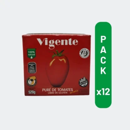 PACK PURE DE TOMATE VIGENTE 12U