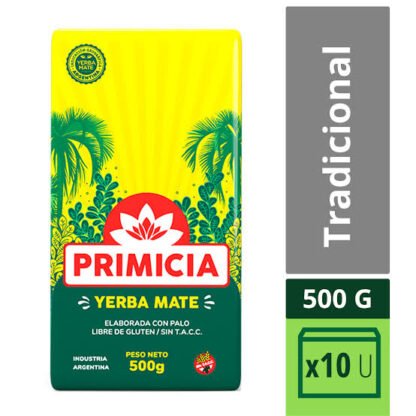 PACK YERBA PRIMICIA 10X500G
