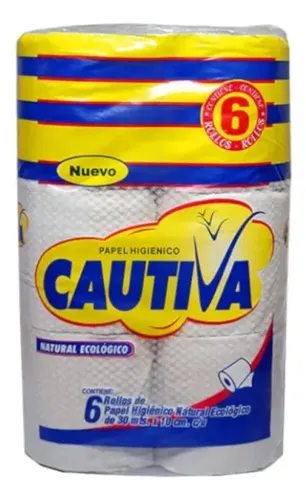 PAPEL HIG CAUTIVA X6