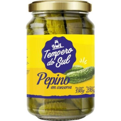 PEPINOS EN CONSERVA TEMPERO DE SOL 300G
