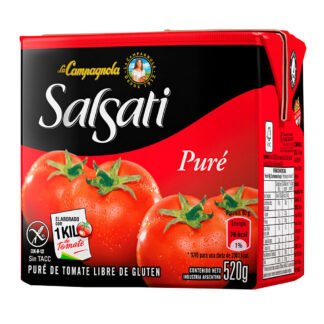 PURÉ DE TOMATE SALSATI BRICK 520 GRS