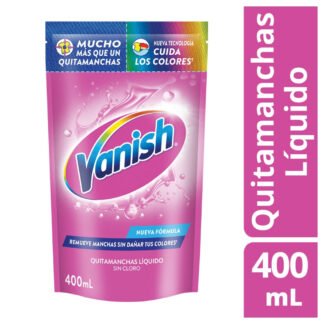 QUITAMANCHAS VANISH COLORES VIVOS 400ML
