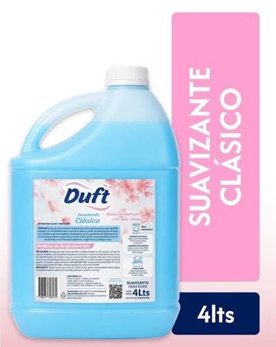 SUAVIZANTE DUFT SUAVITEL CLASICO 4LTS