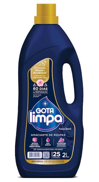SUAVIZANTE GOTA LIMPA FASCINIO 2LTS