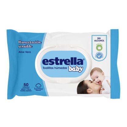 TOALL HUM ESTRELLA ALOE VERA 50U