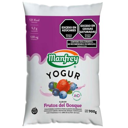 YOGUR MANFREY FRUTOS DEL BOSQUE 1L