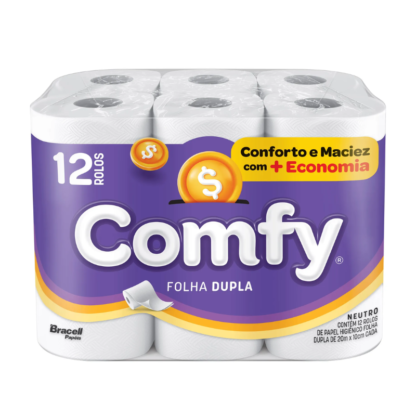 PAPEL HIGIENICO COMFY 12UN